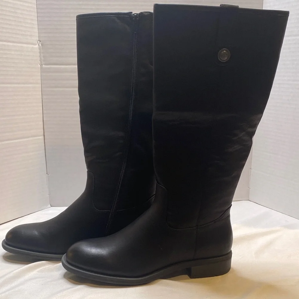 Frye and Co. Womens Charlize Stacked‎ Heel Riding Boots